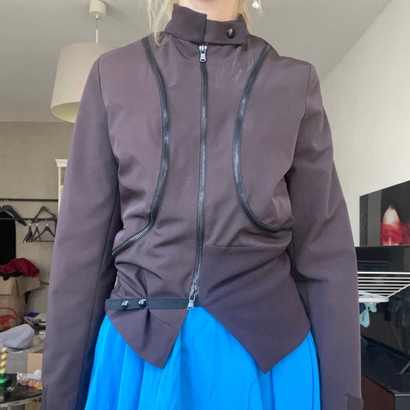 Asymmetric Zipper Jacket - Picture 2 of 5